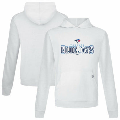 Toronto Blue Jays Levelwear Relay Journey Pullover Hoodie - White
