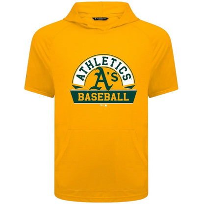 Athletics Levelwear Phase Banner Arch Hoodie T-Shirt - Gold