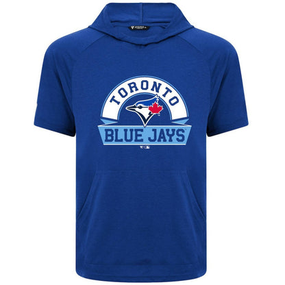 Toronto Blue Jays Levelwear Phase Banner Arch Hoodie T-Shirt - Royal
