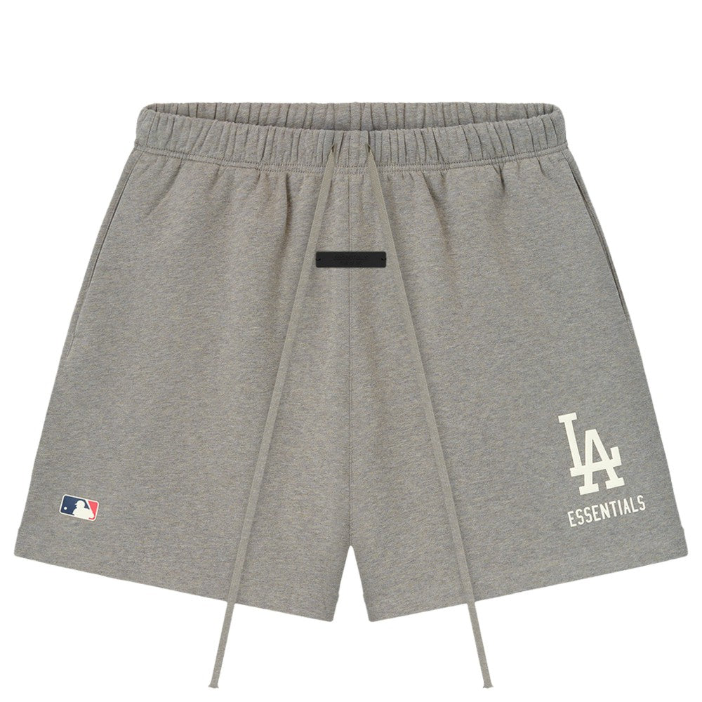 Los Angeles Dodgers Fear of God x MLB Classic Fit Sweatshorts - Warm Heather Gray