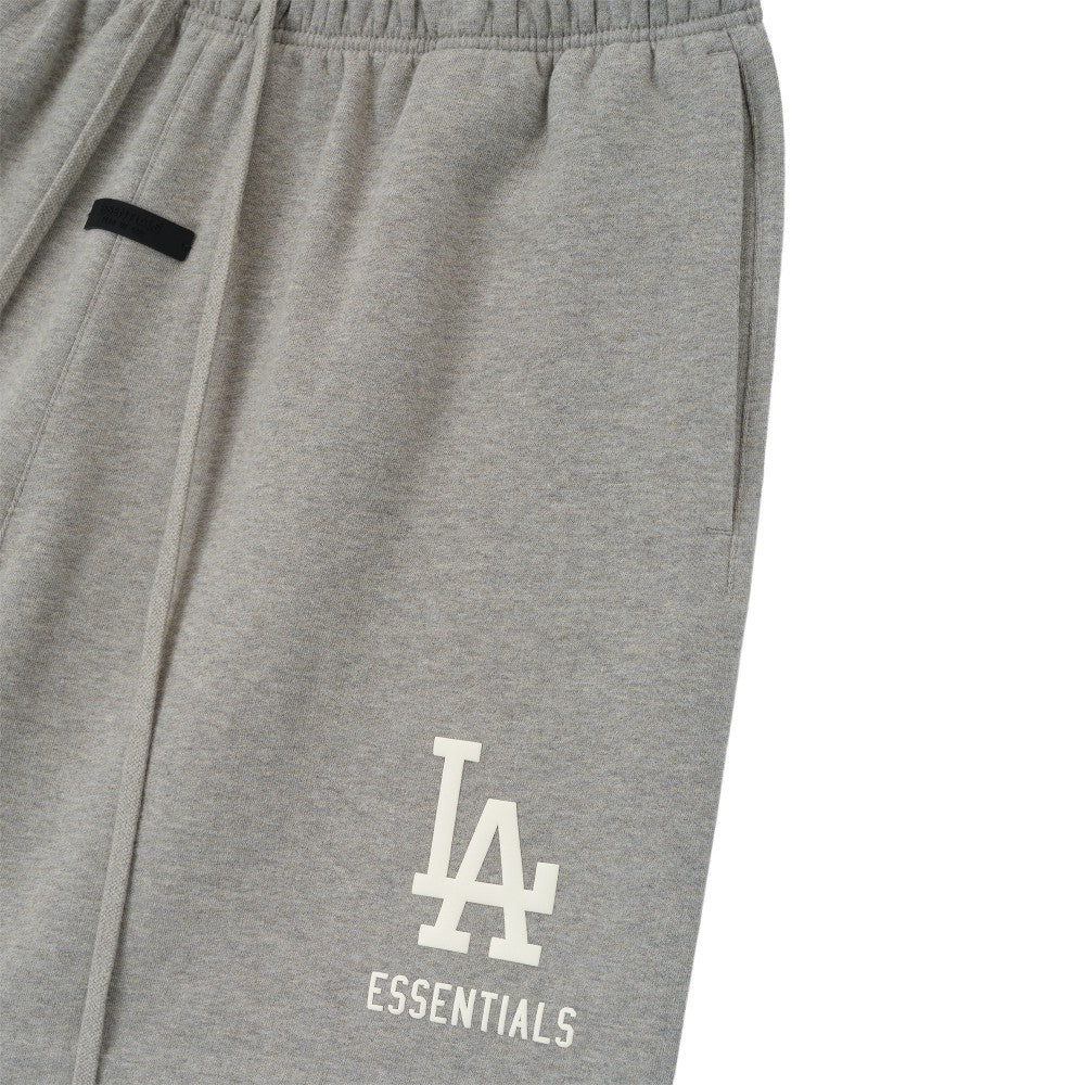 Los Angeles Dodgers Fear of God x MLB Classic Fit Sweatshorts - Warm Heather Gray