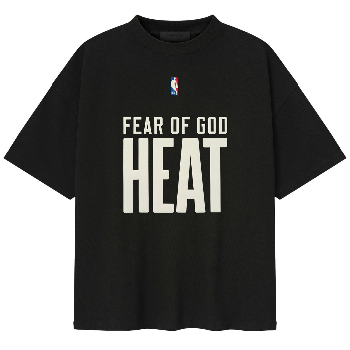 Miami Heat Fear of God x NBA Unisex 90s T-Shirt - Heather Black shop