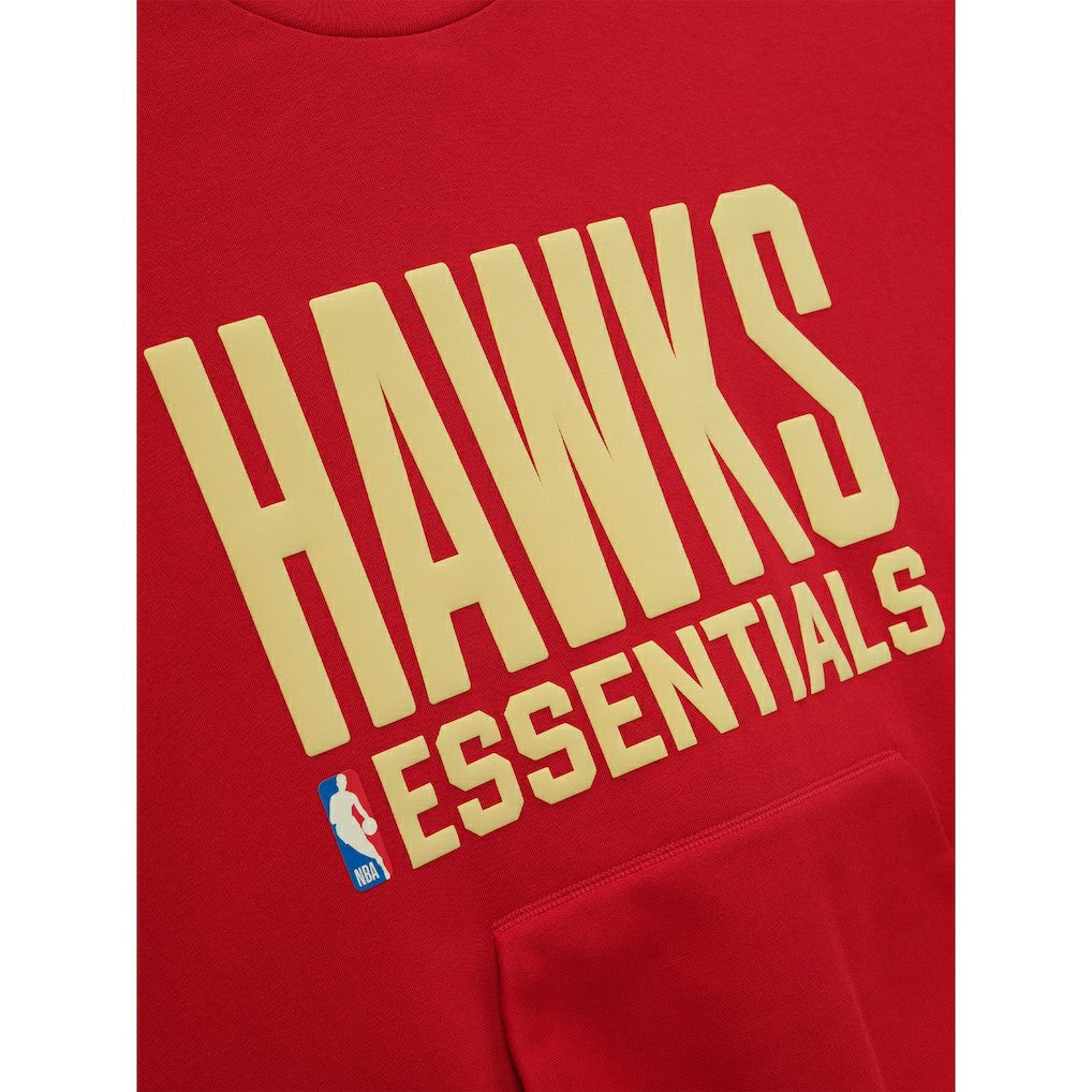Atlanta Hawks Fear of God x NBA Unisex Sport Sweatshirt - Red cheap