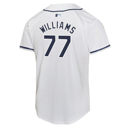 Carson Williams Tampa Bay Rays Youth Home Player Game Jersey - White | Nike