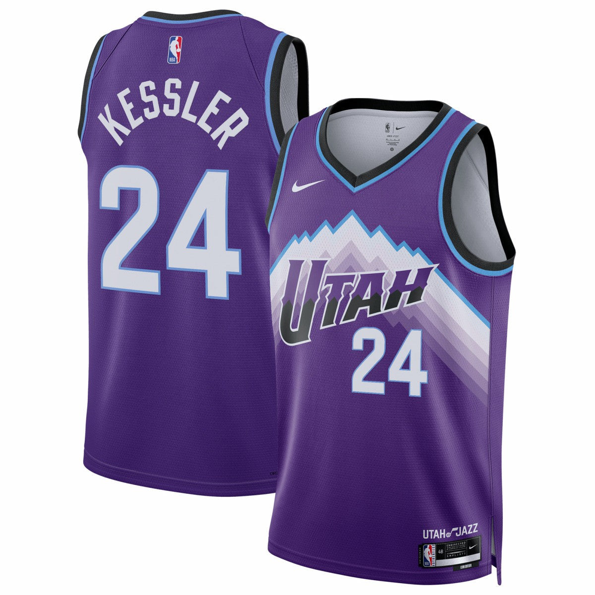 Walker Kessler Utah Jazz Unisex Swingman Jersey - Icon Edition - Purple | Nike outlet
