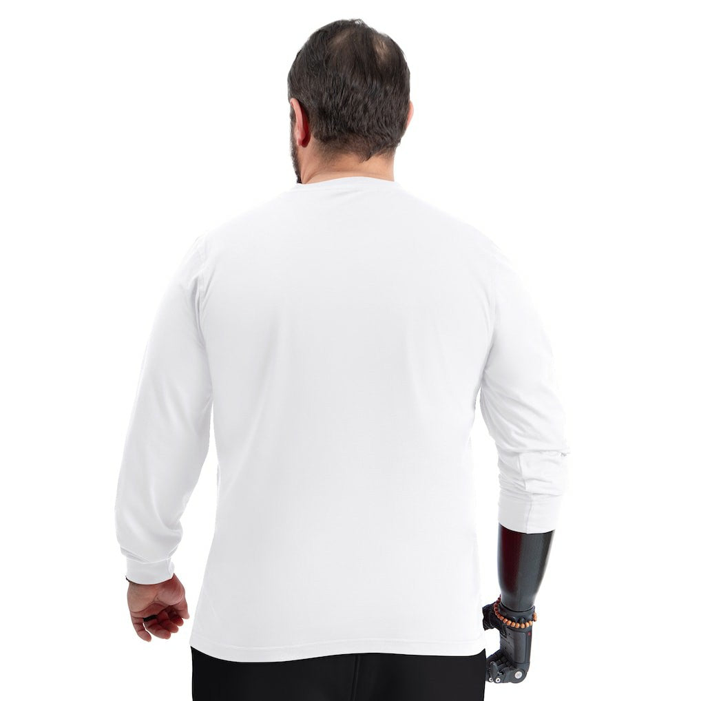 Charlotte Hornets G-III Sports by Carl Banks Adaptive Printed Mesh Effect Long Sleeve T-Shirt - White online