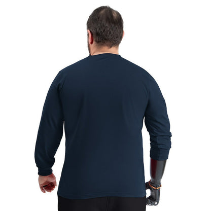 Denver Nuggets G-III Sports by Carl Banks Adaptive Printed Mesh Effect Long Sleeve T-Shirt sale - Navy on sale