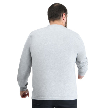 Minnesota Timberwolves G-III Sports by Carl Banks Adaptive Printed Mesh Effect Long Sleeve T-Shirt - Gray for sale