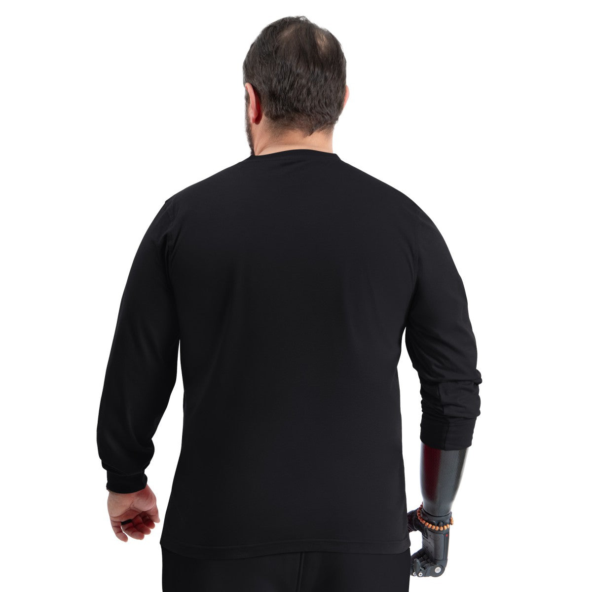 Utah Jazz G-III Sports by Carl Banks Adaptive Printed Mesh Effect Long Sleeve T-Shirt - Black outlet