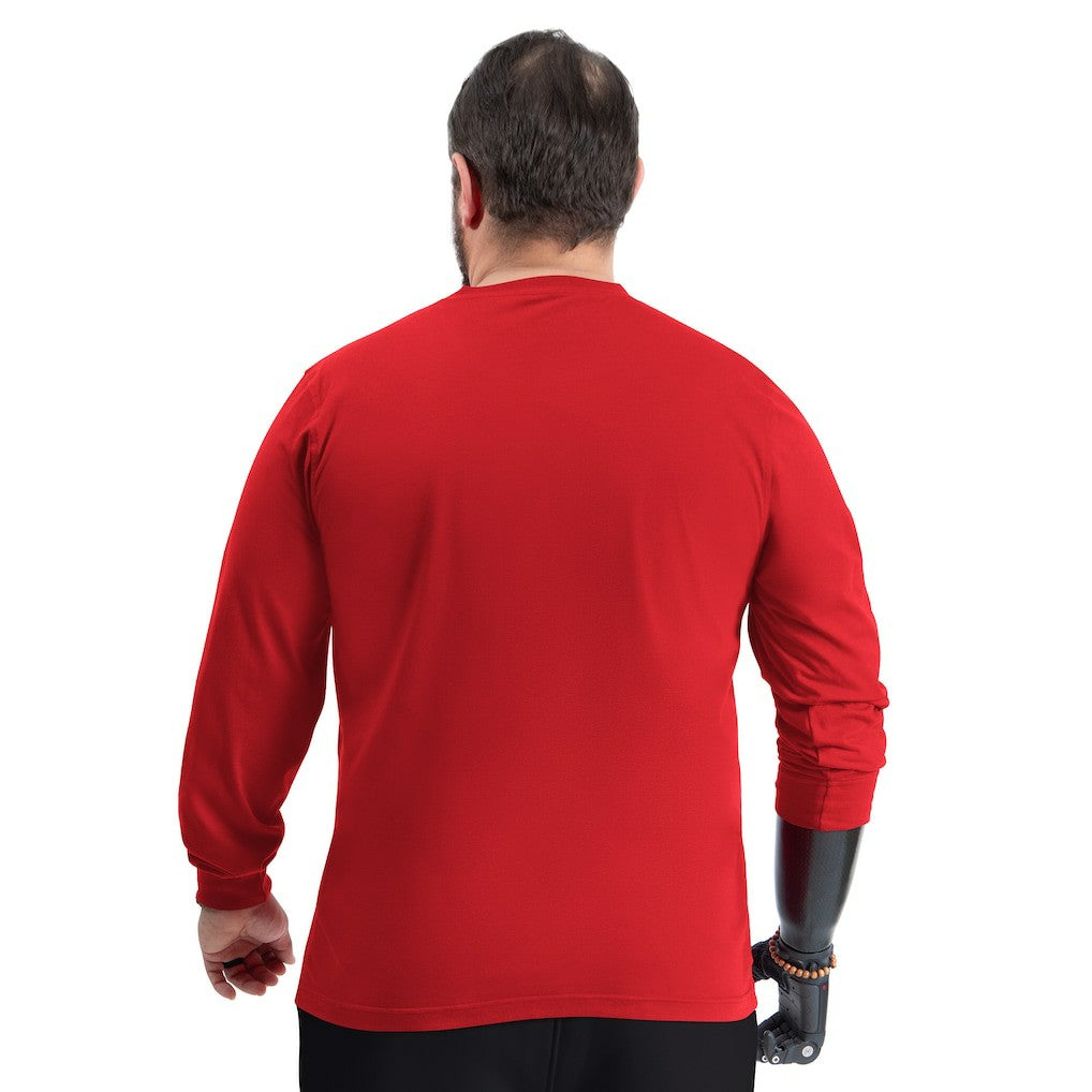 Houston Rockets G-III Sports by Carl Banks Adaptive Printed Mesh Effect Long Sleeve T-Shirt - Red shop
