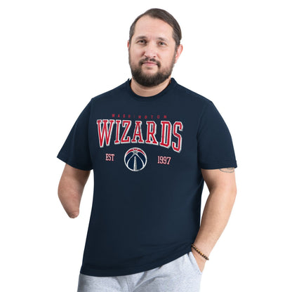 Washington Wizards G-III Sports by Carl Banks Adaptive Classic Team Spirit Short Sleeve T-Shirt - Navy for sale