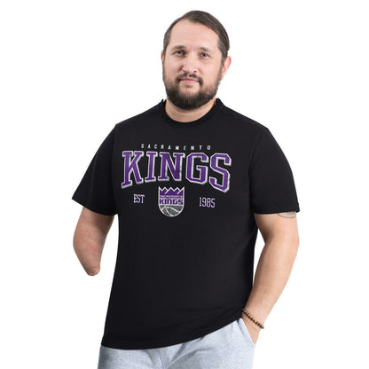 Sacramento Kings G-III Sports by Carl Banks Adaptive Classic Team Spirit Short Sleeve T-Shirt - Black online