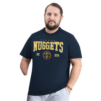 Denver Nuggets G-III Sports by Carl Banks Adaptive Classic Team Spirit Short Sleeve T-Shirt sale - Navy outlet