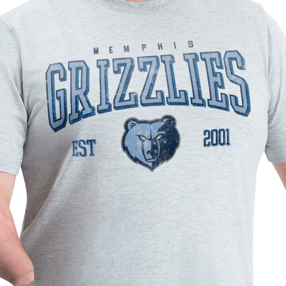 Memphis Grizzlies G-III Sports by Carl Banks Adaptive Classic Team Spirit Short Sleeve T-Shirt - Gray shop