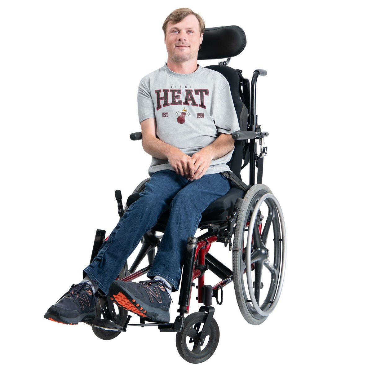 Miami Heat G-III Sports by Carl Banks Adaptive Classic Team Spirit Short Sleeve T-Shirt - Gray shop