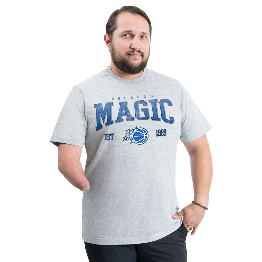Orlando Magic G-III Sports by Carl Banks Adaptive Classic Team Spirit Short Sleeve T-Shirt - Gray online