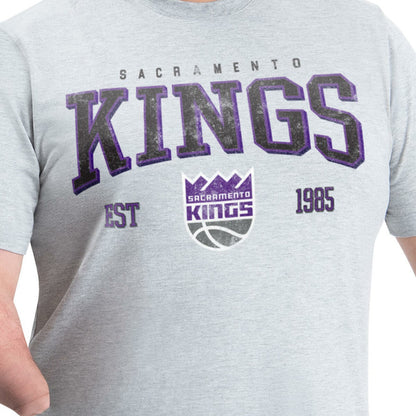 Sacramento Kings G-III Sports by Carl Banks Adaptive Classic Team Spirit Short Sleeve T-Shirt - Gray outlet