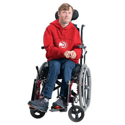 Atlanta Hawks G-III Sports by Carl Banks Adaptive Team Arc Fleece Hoodie - Red for sale