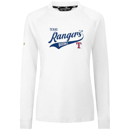Texas Rangers Levelwear Women's Slender Glide T-Shirt - White