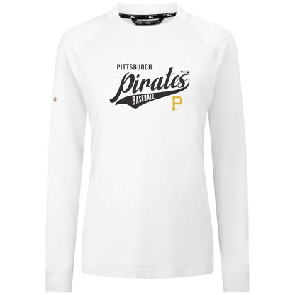 Pittsburgh Pirates Levelwear Women's Slender Glide T-Shirt - White