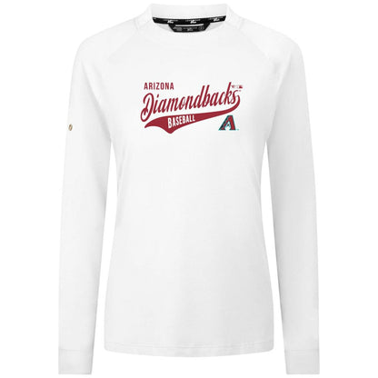 Arizona Diamondbacks Levelwear Women's Slender Glide T-Shirt - White