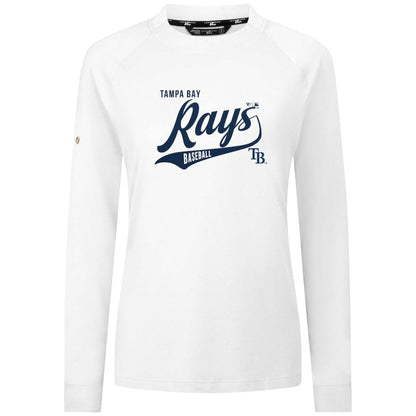 Tampa Bay Rays Levelwear Women's Slender Glide T-Shirt - White