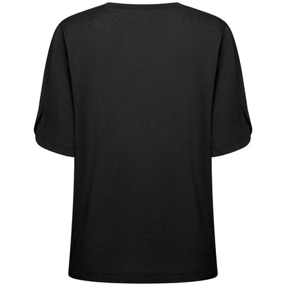 Milwaukee Brewers Levelwear Women's Bloom Sizzle T-Shirt - Black