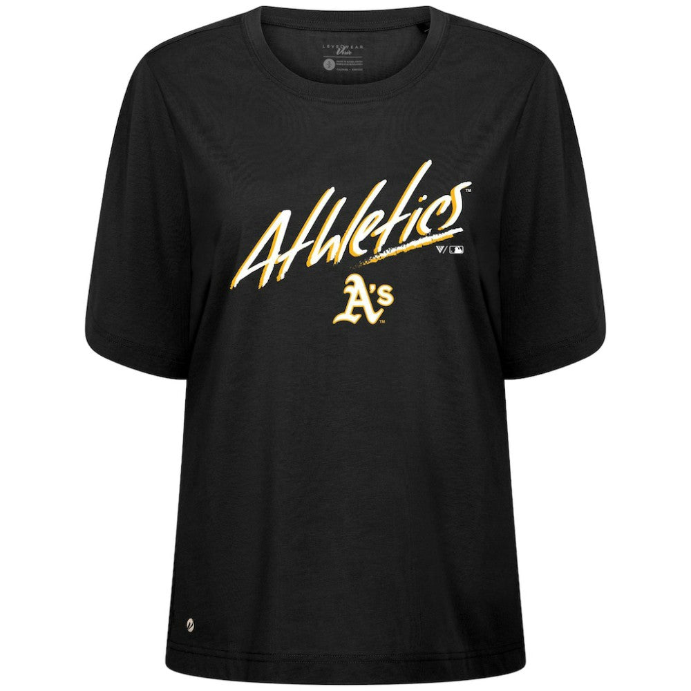 Athletics Levelwear Women's Bloom Sizzle T-Shirt - Black