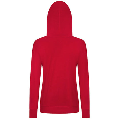Washington Nationals Levelwear Women's Relay Banner Arch Long Sleeve T-Shirt Hoodie - Red