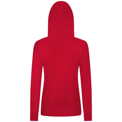 Cincinnati Reds Levelwear Women's Relay Banner Arch Long Sleeve T-Shirt Hoodie - Red