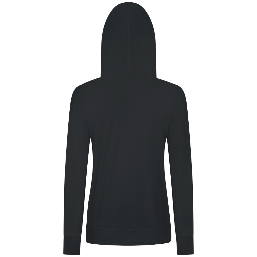 Arizona Diamondbacks Levelwear Women's Relay Banner Arch Long Sleeve T-Shirt Hoodie - Black