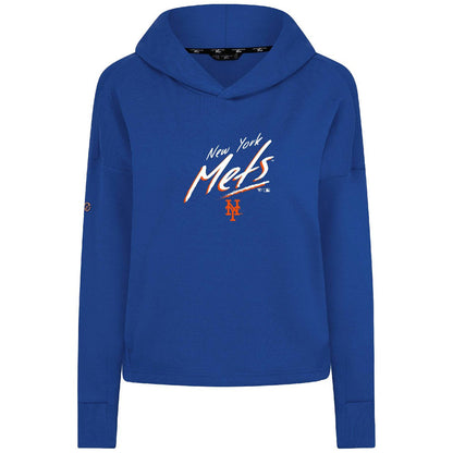 New York Mets Levelwear Women's Sweet Sizzle Tri-Blend Hoodie - Royal
