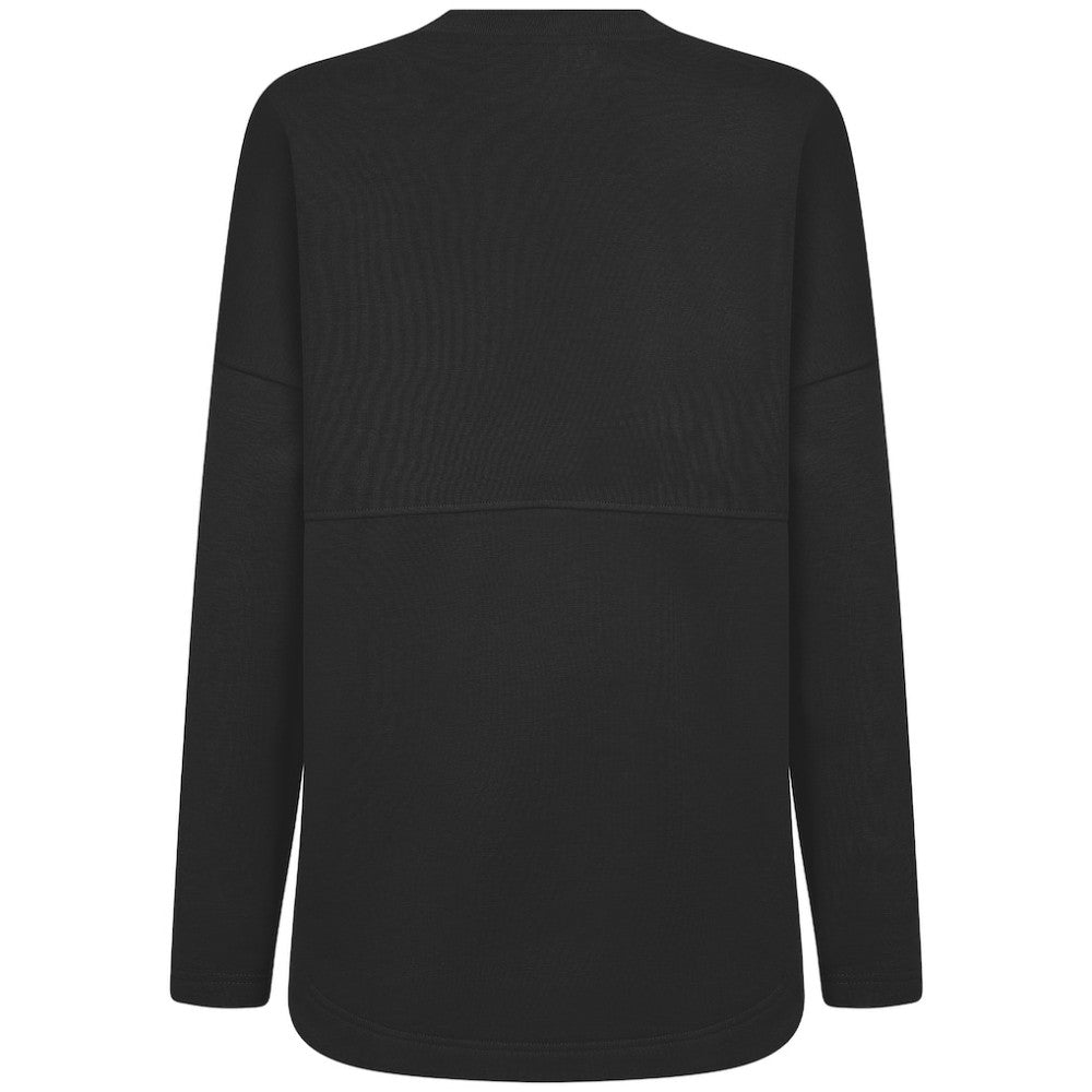 San Francisco Giants Levelwear Women's Oversized Beaudry Sizzle Top - Black