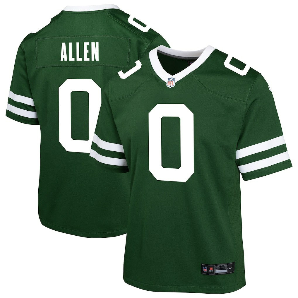 Braelon Allen New York Jets Youth Team Game Jersey - Green | Nike on sale