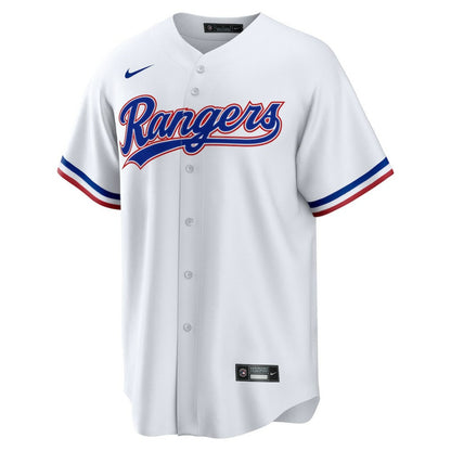 Wyatt Langford Texas Rangers  Youth Home Replica Jersey - White | Nike