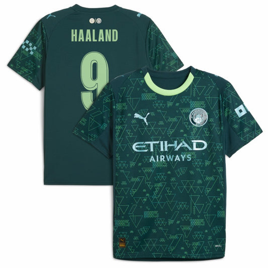 Erling Haaland Manchester City x EA SPORTS FC 2025/26 Fourth Jersey - Green | Puma discount