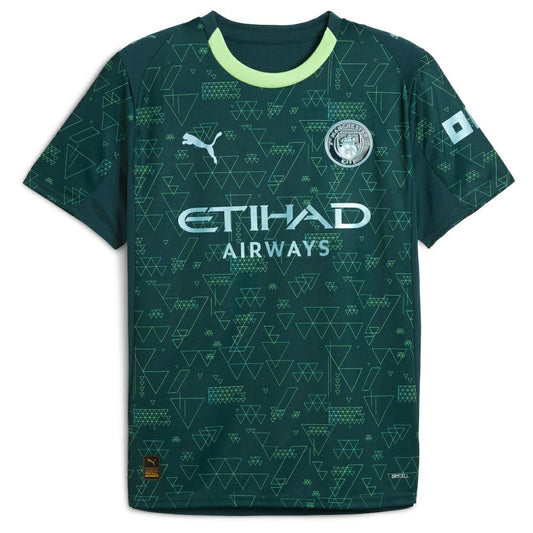 Erling Haaland Manchester City x EA SPORTS FC 2025/26 Fourth Jersey - Green | Puma discount