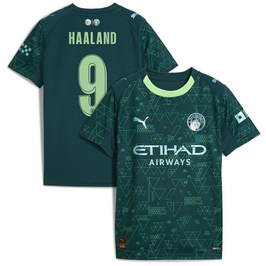 Erling Haaland Manchester City x EA SPORTS FC Youth 2025/26 Fourth Jersey - Green | Puma outlet