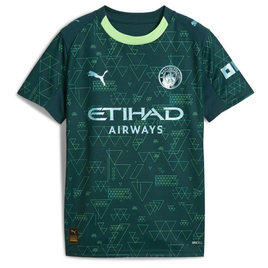 Erling Haaland Manchester City x EA SPORTS FC Youth 2025/26 Fourth Jersey - Green | Puma outlet