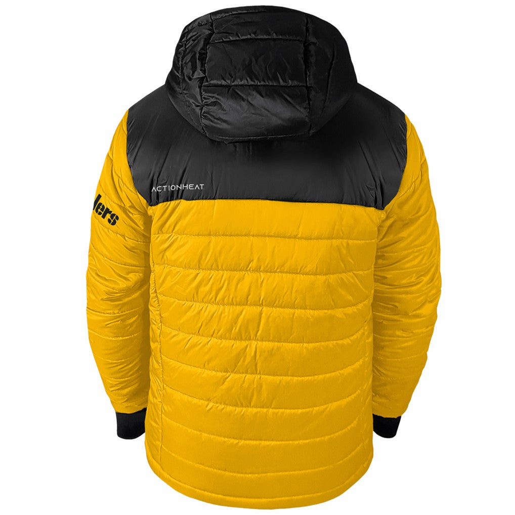 Pittsburgh Steelers ActionHeat 5V Battery Heated Colorblock Full-Zip Puffer Jacket - Black/Gold online