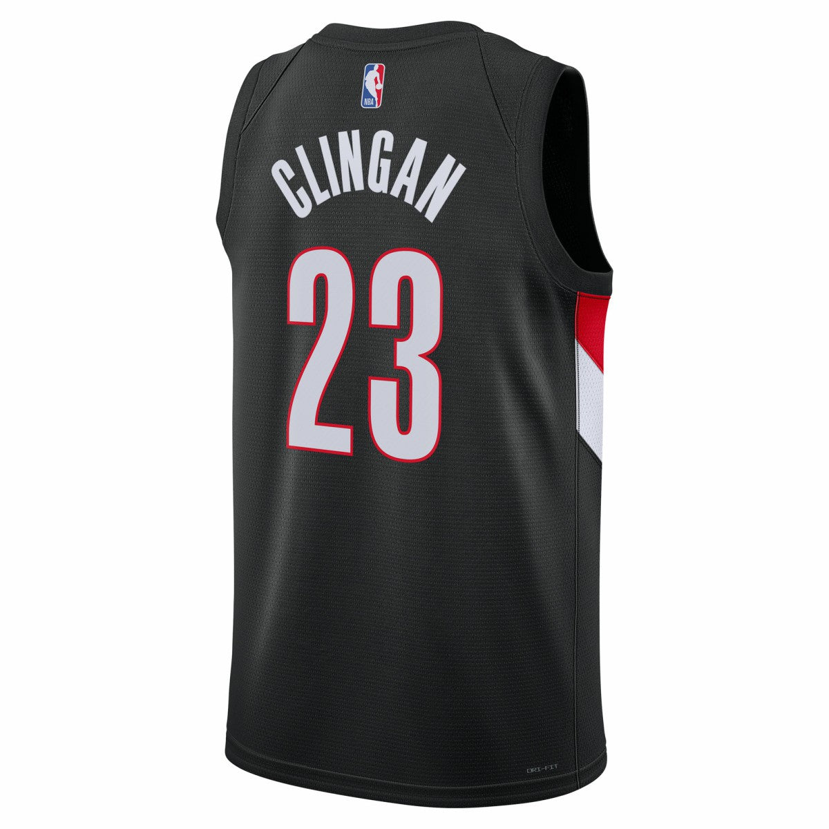 Donovan Clingan Portland Trail Blazers Unisex Swingman Jersey - Icon Edition - Black | Nike online