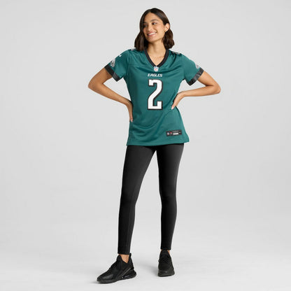 Jahan Dotson Philadelphia Eagles Women's Team Game Jersey - Midnight Green | Nike cheap