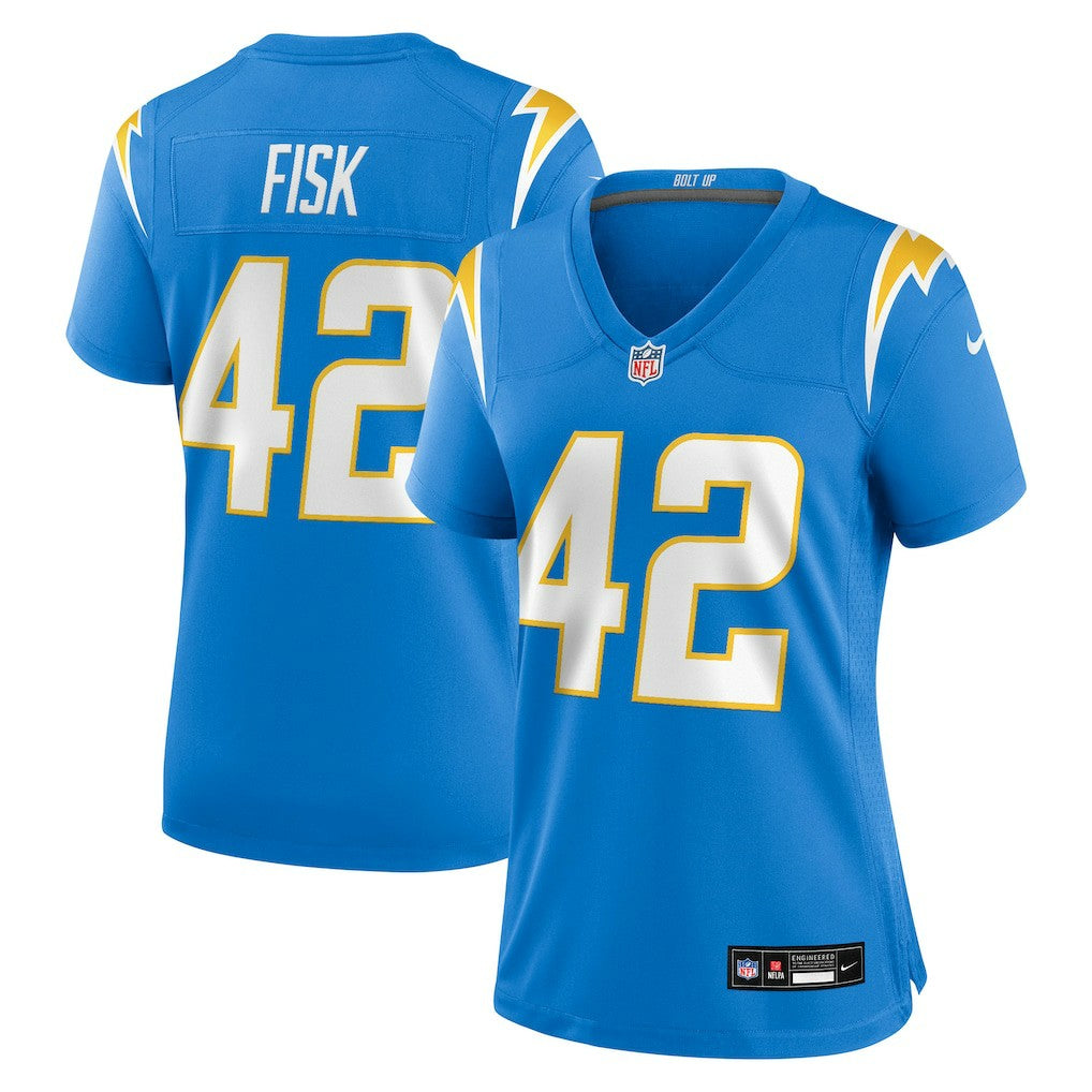 Tucker Fisk Los Angeles Chargers Women's Team Game Jersey - Powder Blue | Nike sale