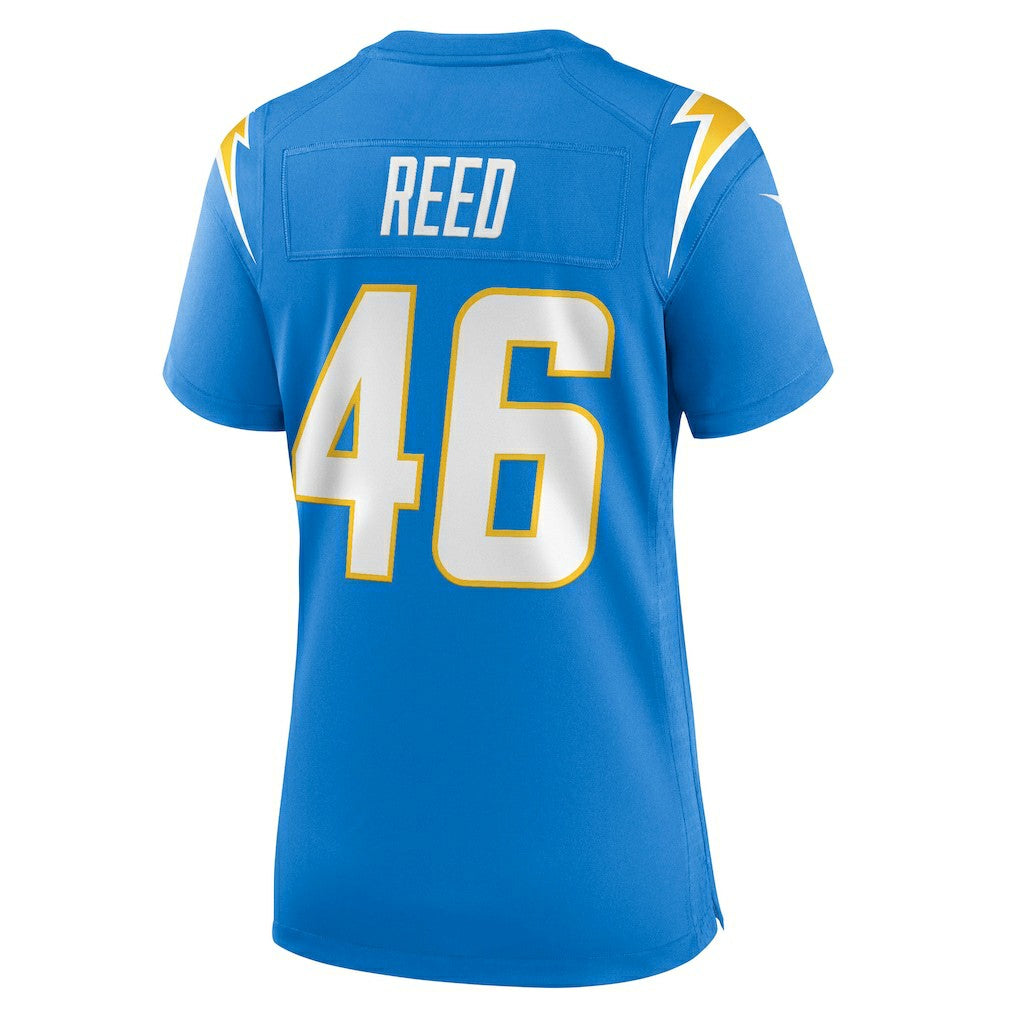 Nikko Reed Los Angeles Chargers Women's Team Game Jersey - Powder Blue | Nike sale