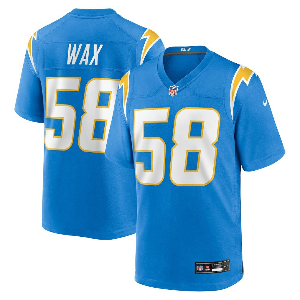 Marlowe Wax Los Angeles Chargers Team Game Jersey - Powder Blue | Nike discount