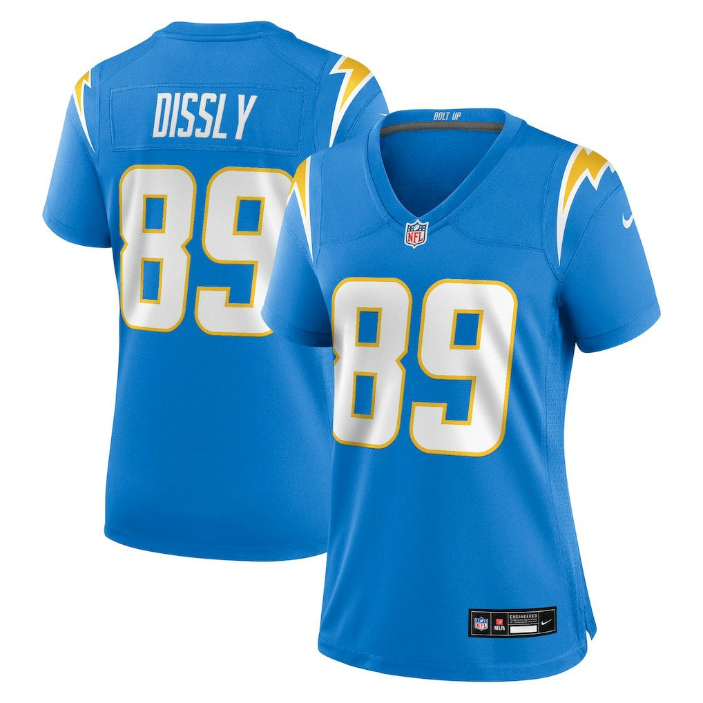 Will Dissly Los Angeles Chargers Women's Team Game Jersey - Powder Blue | Nike cheap