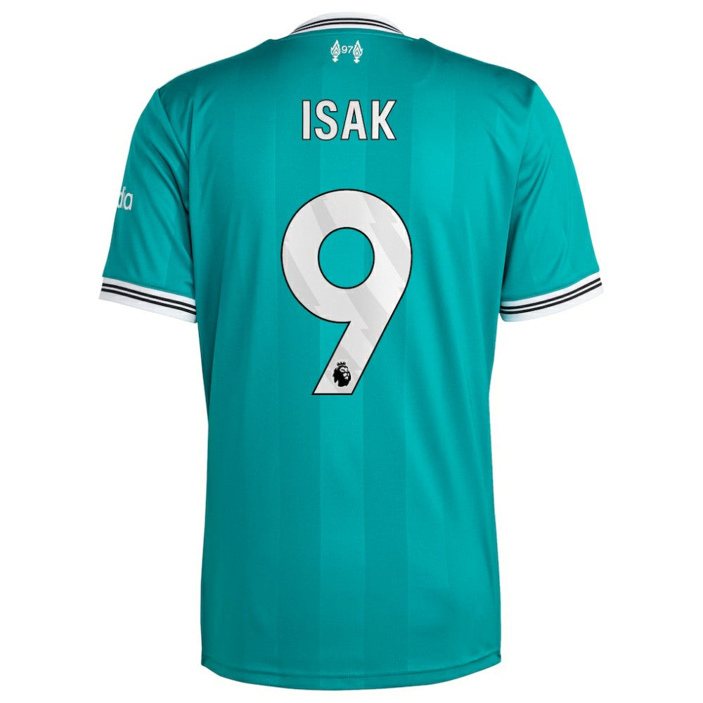 Alexander Isak Liverpool 2025/26 Third Replica Player Jersey - Green | Adidas cheap
