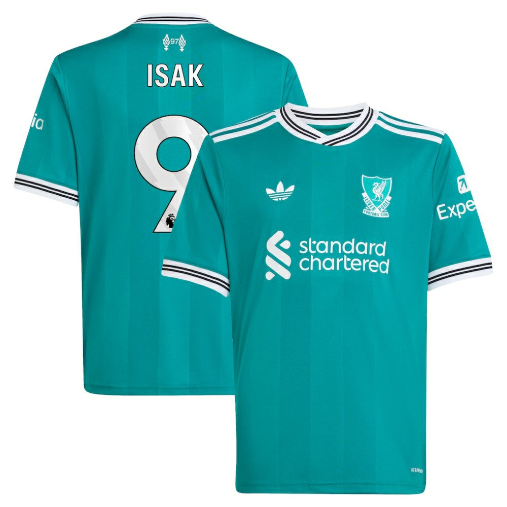 Alexander Isak Liverpool Youth 2025/26 Third Replica Player Jersey - Green | Adidas cheap