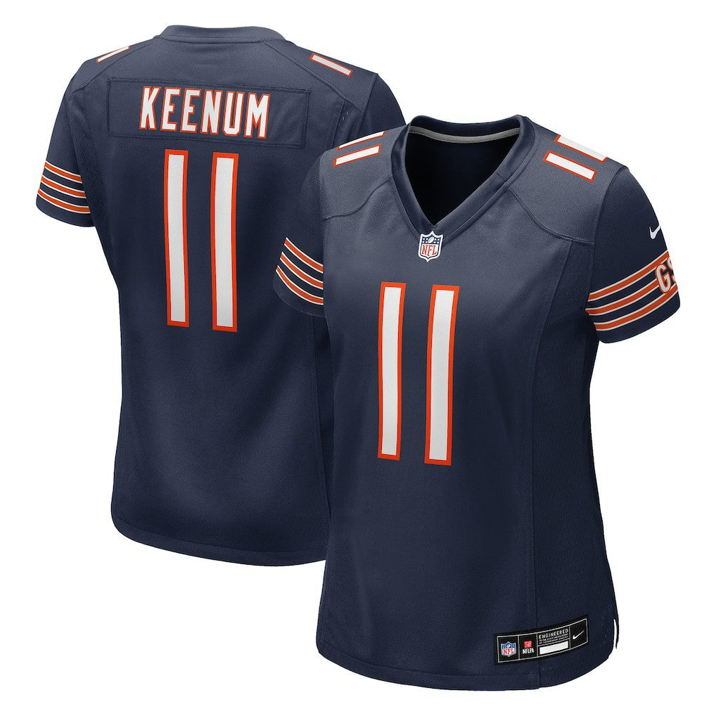 Case Keenum Chicago Bears Women's Team Game Jersey - Navy | Nike sale