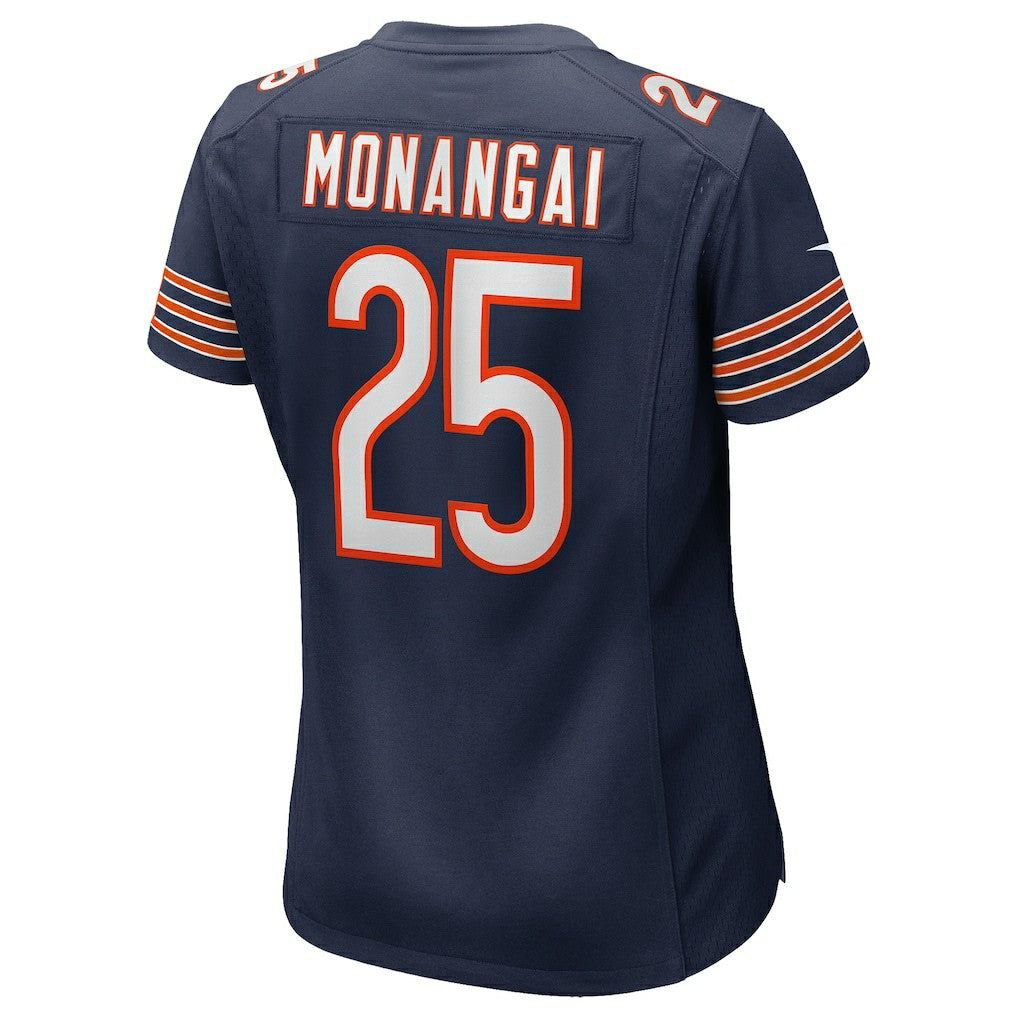 Kyle Monangai Chicago Bears Women's Team Game Jersey - Navy | Nike for sale